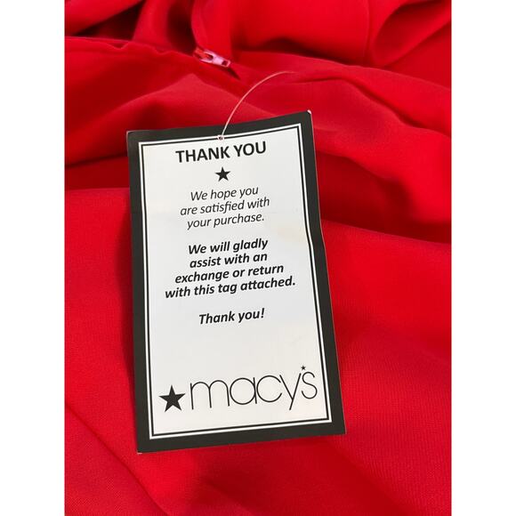 CITY STUDIO MOCK NECK SLEEVELESS SHIFT DRESS IN BRIGHT RED NWT WOMEN'S SIZE 5/6 - Picture 9 of 12